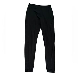 Satina Black Leggings with Pockets size One size